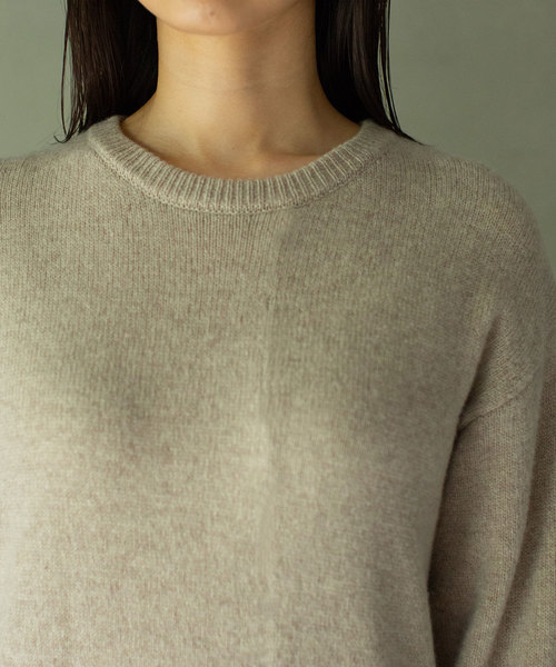 MARECHAL TERRE(マルシャルテル)の「ロングニットワンピース(ワンピース・レディース・ブラック/ベージュ/ピンク・ONE SIZE)」の15枚目の写真