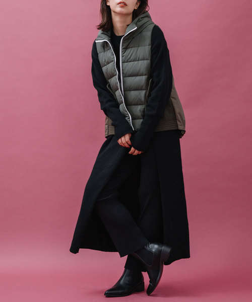 MARECHAL TERRE(マルシャルテル)の「ロングニットワンピース(ワンピース・レディース・ブラック/ベージュ/ピンク・ONE SIZE)」の20枚目の写真
