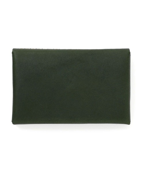 DURAM FACTORY（ドゥラムファクトリー）の「【ハイタイド限定カラー】直営店限定 DURAM ドゥラム ビジネス カードケース レザー 本革 名刺入れ 二つ折り（名刺入れ・レディース・ネイビー/ナチュラル/ダークベージュ/ダークグリーン・FREE）」の12枚目の写真