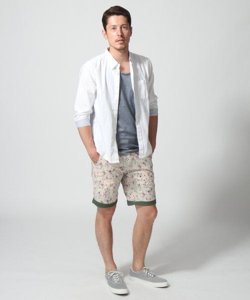 GLOBAL WORK（グローバルワーク）の「【WEB限定価格】リバーシブルショートパンツ/541993（その他パンツ・メンズ・ブルー/ネイビー/ベージュ/ブルー系その他/ベージュ系その他/グリーン・LARGE/X-LARGE/SMALL/MEDIUM）」の10枚目の写真