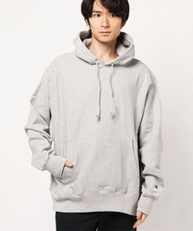 【CHAMPION/チャンピオン】PULLOVER HOOD-OVERSIZED CHAMPION SCRIPT (UN)