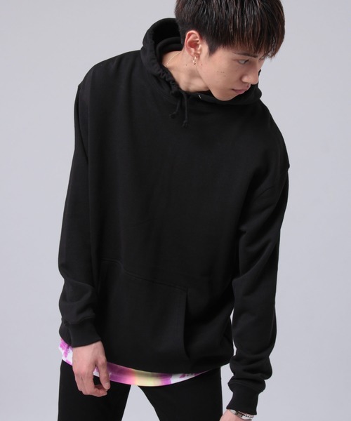 United Athle(ユナイテッドアスレ)の「2-【UA -ユナイテッドアスレ-】10oz SWEAT パーカー 無地/絶妙なワイドシルエット/オーバーサイズ プルオーバー パーカー / レディース メンズ パーカー/ 10.0oz /パーカー(パーカー・レディース・ライトピンク/ブラック/レッド/パープル/オリーブ/ミックスグレー・SMALL/MEDIUM/LARGE/X-LARGE/XX-LARGE)」の17枚目の写真