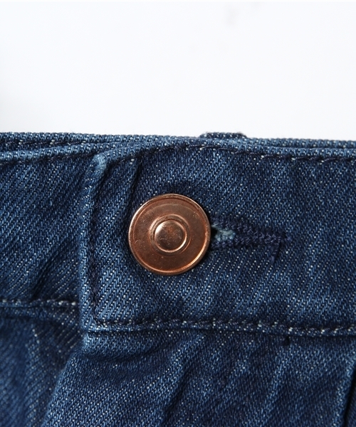 Kastane（カスタネ）の「【Kastane】裁ちきりデニムパンツ（デニムパンツ・レディース・ホワイト/ブルー・MEDIUM/SMALL）」の8枚目の写真