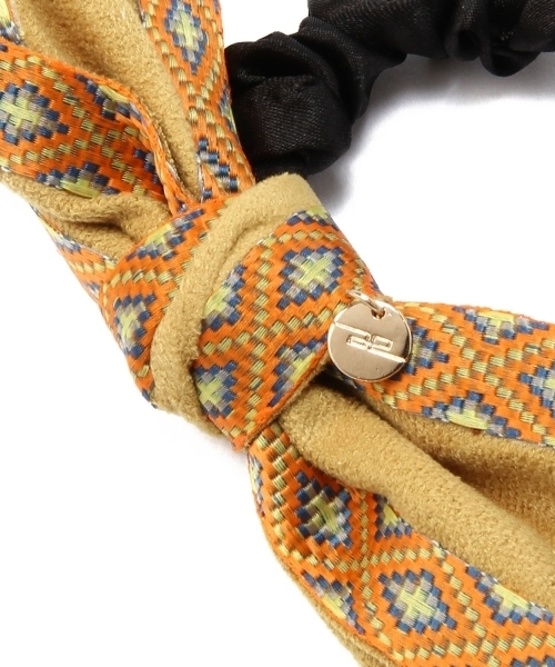 Another Edition（アナザーエディション）の「AE RBN CC PONY（その他ヘアアクセサリー・レディース・イエロー/ケリー/パープル・フリー）」の5枚目の写真