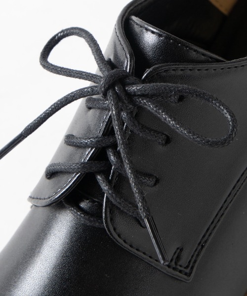 WEGO（ウィゴー）の「WEGO/レースアップヒールシューズ（ドレスシューズ・レディース・ブラック・LARGE/MEDIUM）」の2枚目の写真