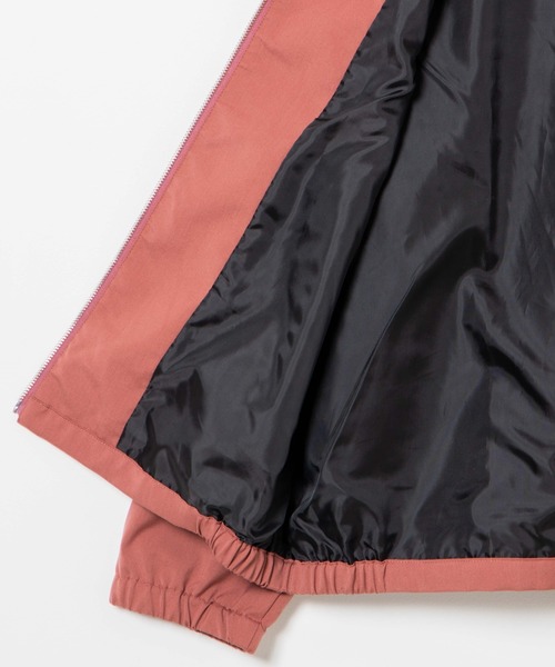 WEGO（ウィゴー）の「WEGO/【セットアップ対応商品】ローズ刺繍スウィングトップ/シャツジャケット（ブルゾン・メンズ・ピンク/ブラック・MEDIUM/LARGE）」の10枚目の写真