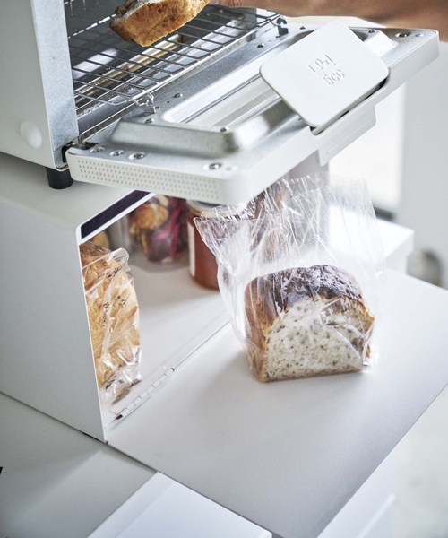 tower（タワー）の「山崎実業【TOWER/タワー】 BREAD CASE ブレットケース ブレッドボックス（キッチンツール・レディース・ホワイト/ブラック・FREE）」の14枚目の写真