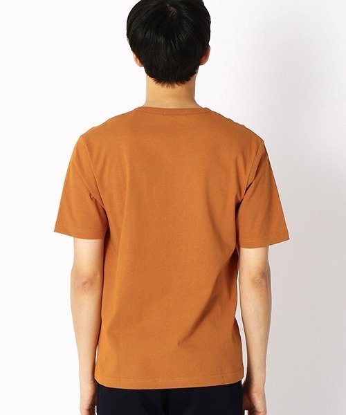COMME CA ISM(コムサイズム)の「Vネック プリントTシャツ(Tシャツ/カットソー・メンズ・ホワイト/ブラック/カーキ/オレンジ・MEDIUM/LARGE/X-LARGE)」の10枚目の写真