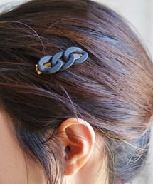 F&D : マットチェーンヘアクリップ