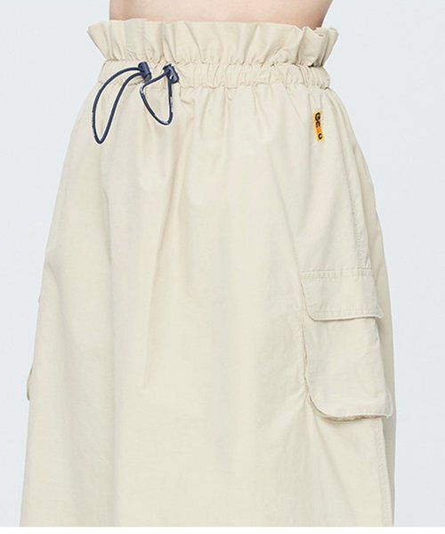 ROMANTIC CROWN(ロマンティッククラウン)の「『ROMANTIC CROWN』GNAC EASY BANDING SKIRT/GNAC イージーバンディングスカート(スカート・レディース・ベージュ/ネイビー・M)」の21枚目の写真