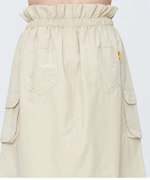 ROMANTIC CROWN(ロマンティッククラウン)の「『ROMANTIC CROWN』GNAC EASY BANDING SKIRT/GNAC イージーバンディングスカート(スカート・レディース・ベージュ/ネイビー・M)」の19枚目の写真
