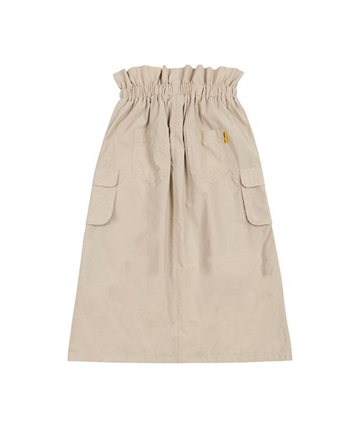 ROMANTIC CROWN(ロマンティッククラウン)の「『ROMANTIC CROWN』GNAC EASY BANDING SKIRT/GNAC イージーバンディングスカート(スカート・レディース・ベージュ/ネイビー・M)」の15枚目の写真