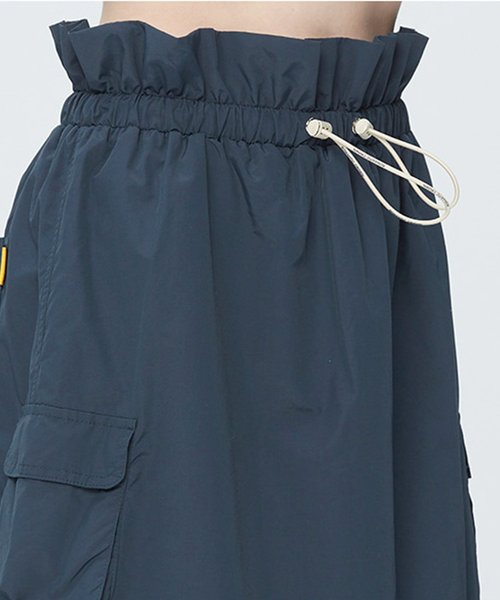 ROMANTIC CROWN(ロマンティッククラウン)の「『ROMANTIC CROWN』GNAC EASY BANDING SKIRT/GNAC イージーバンディングスカート(スカート・レディース・ベージュ/ネイビー・M)」の14枚目の写真