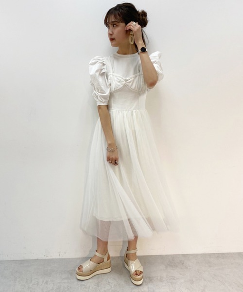 one after another NICE CLAUP（ワンアフターアナザーナイスクラップ）の「厚底クロスサンダル（サンダル・レディース・ブラック/ゴールド/アイボリー・SMALL/MEDIUM/LARGE）」の4枚目の写真