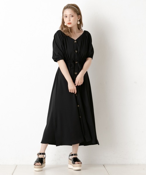 one after another NICE CLAUP（ワンアフターアナザーナイスクラップ）の「厚底クロスサンダル（サンダル・レディース・ブラック/ゴールド/アイボリー・SMALL/MEDIUM/LARGE）」の13枚目の写真