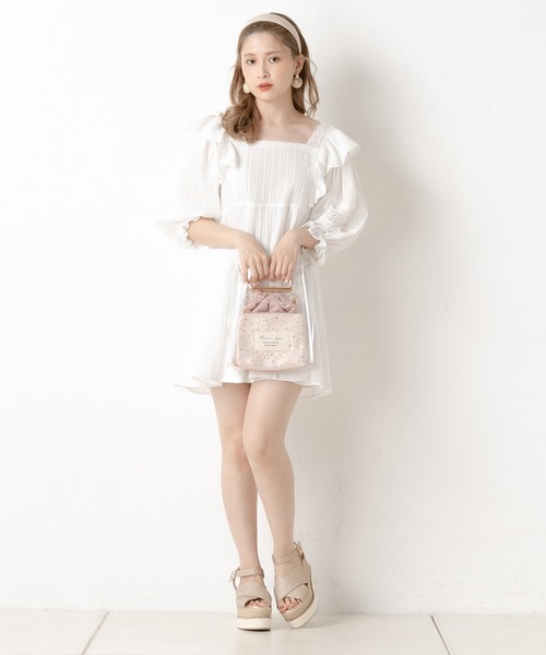 one after another NICE CLAUP（ワンアフターアナザーナイスクラップ）の「厚底クロスサンダル（サンダル・レディース・ブラック/ゴールド/アイボリー・SMALL/MEDIUM/LARGE）」の20枚目の写真