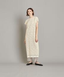 ☆ Steven Alan スティーブンアラン レース ワンピース オリーブ S