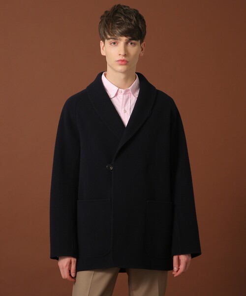 DRESSTERRIOR M ウールピーコート 黒