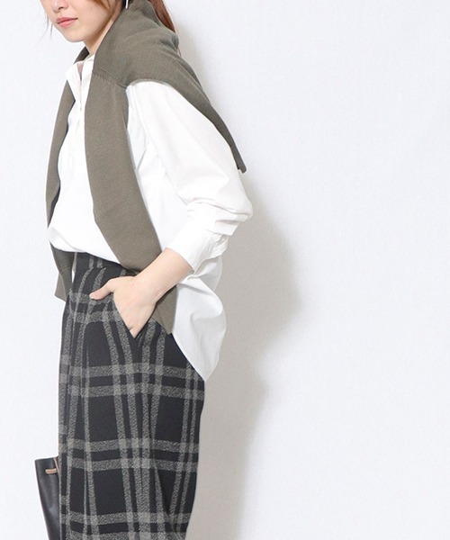 COMME CA ISM(コムサイズム)の「ベーシックシャツ(シャツ/ブラウス・レディース・ホワイト・MEDIUM/LARGE)」の7枚目の写真