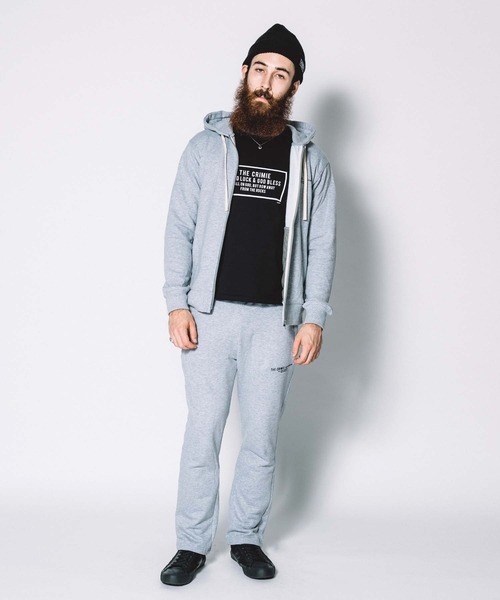 CRIMIE(クライミー)の「SWEAT PANTS(スウェットパンツ・メンズ・ブラック/ヘザーグレー・S/M/L/XL/XXL)」の10枚目の写真