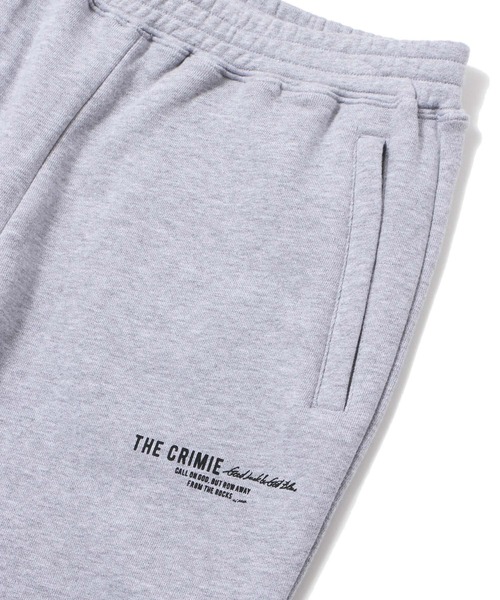 CRIMIE(クライミー)の「SWEAT PANTS(スウェットパンツ・メンズ・ブラック/ヘザーグレー・S/M/L/XL/XXL)」の3枚目の写真