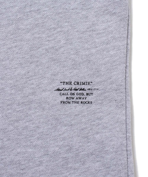 CRIMIE(クライミー)の「SWEAT PANTS(スウェットパンツ・メンズ・ブラック/ヘザーグレー・S/M/L/XL/XXL)」の18枚目の写真