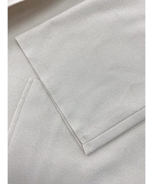 ABITOKYO（アビトーキョー）の「オーバーサイズ チュニックチェスターコート（チェスターコート・レディース・ブラック/ブラウン/グレー/ライトベージュ/ブルーグレー/キャメル・L/M）」の7枚目の写真