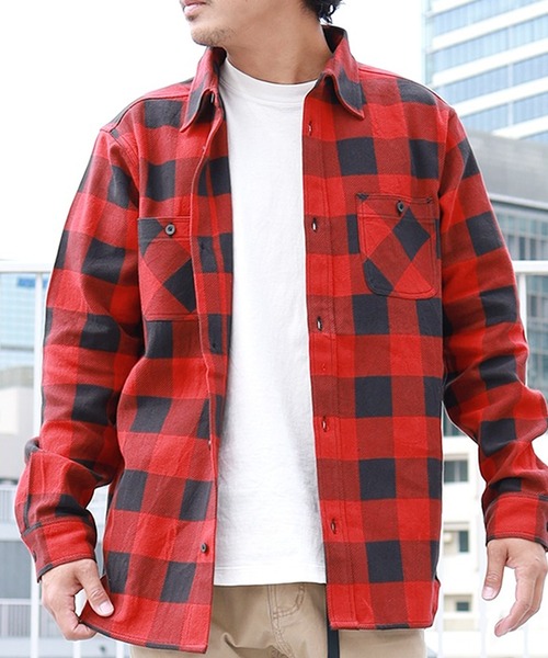 FIVE BROTHER/ファイブブラザー HEAVY FLANNEL WORK SHIRTS フランネル