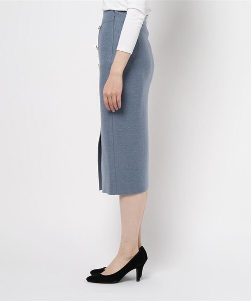 LOUNGEDRESS（ラウンジドレス）の「ブークレラップスカート（スカート・レディース・ブルー/アイボリー/ミント・FREE）」の5枚目の写真