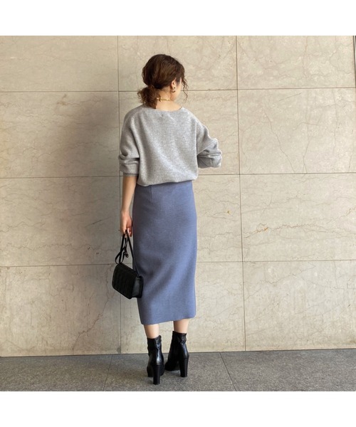 LOUNGEDRESS（ラウンジドレス）の「ブークレラップスカート（スカート・レディース・ブルー/アイボリー/ミント・FREE）」の9枚目の写真