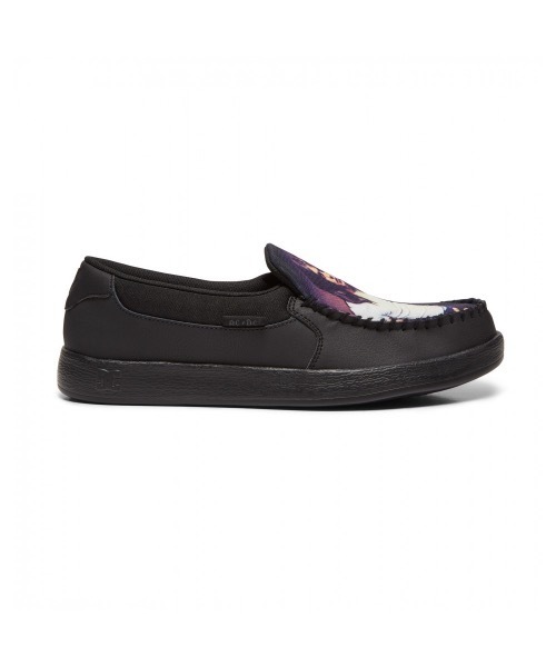 DC SHOES(ディーシーシューズ)の「VILLAIN 2 AC/DC/スニーカー 総柄 ACDC コラボ(スニーカー・メンズ・ブラック・25.5cm/26cm/26.5cm/27cm/27.5cm/28cm/28.5cm)」の6枚目の写真