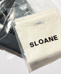 SLOANE（スローン）の「SLOANE / コットンテンジク クルーネックTシャツ（Tシャツ/カットソー）」