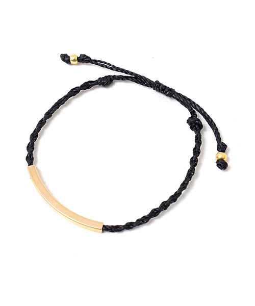 SILVER BULLET（シルバーバレット）の「『CavariA/キャバリア』プレートブレスレット【+】（ブレスレット・メンズ・ブルー系その他2/ブルー系その他/ブラック×ゴールド/レッド系その他2/レッド系その他/ブラック×シルバー・FREE）」の3枚目の写真