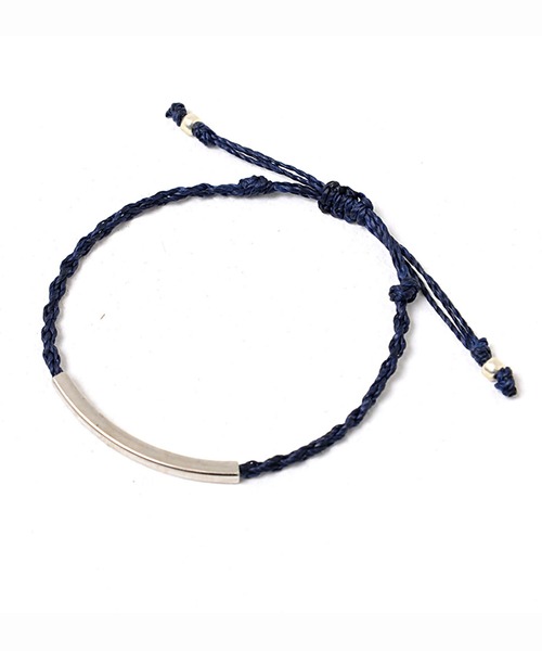 SILVER BULLET（シルバーバレット）の「『CavariA/キャバリア』プレートブレスレット【+】（ブレスレット・メンズ・ブルー系その他2/ブルー系その他/ブラック×ゴールド/レッド系その他2/レッド系その他/ブラック×シルバー・FREE）」の4枚目の写真