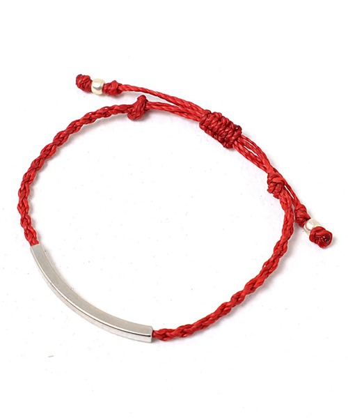 SILVER BULLET（シルバーバレット）の「『CavariA/キャバリア』プレートブレスレット【+】（ブレスレット・メンズ・ブルー系その他2/ブルー系その他/ブラック×ゴールド/レッド系その他2/レッド系その他/ブラック×シルバー・FREE）」の6枚目の写真