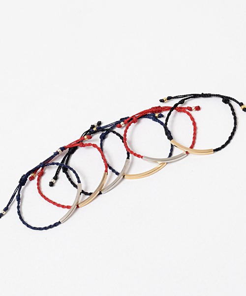 SILVER BULLET（シルバーバレット）の「『CavariA/キャバリア』プレートブレスレット【+】（ブレスレット・メンズ・ブルー系その他2/ブルー系その他/ブラック×ゴールド/レッド系その他2/レッド系その他/ブラック×シルバー・FREE）」の12枚目の写真