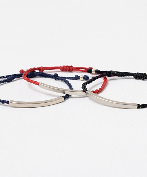 SILVER BULLET（シルバーバレット）の「『CavariA/キャバリア』プレートブレスレット【+】（ブレスレット・メンズ・ブルー系その他2/ブルー系その他/ブラック×ゴールド/レッド系その他2/レッド系その他/ブラック×シルバー・FREE）」の11枚目の写真