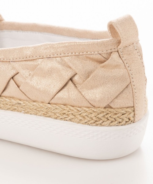 neue marche（ノイエマルシェ）の「スリッポンシューズ/108（スリッポン・レディース・ライトグレー/ブラック/ゴールド・22.5cm/23cm/23.5cm/24cm/24.5cm）」の4枚目の写真