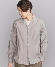 BEAUTY&YOUTH UNITED ARROWS | BY T/R コットン モールスキン オープンカラー リラックスフォルム シャツ(シャツ/ブラウス)