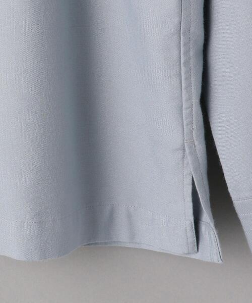 BEAUTY&YOUTH UNITED ARROWS(ビューティーアンドユースユナイテッドアローズ)の「BY T/R コットン モールスキン オープンカラー リラックスフォルム シャツ(シャツ/ブラウス・メンズ・オリーブ/ライトブルー/ベージュ・LARGE/SMALL/MEDIUM/X-LARGE)」の9枚目の写真