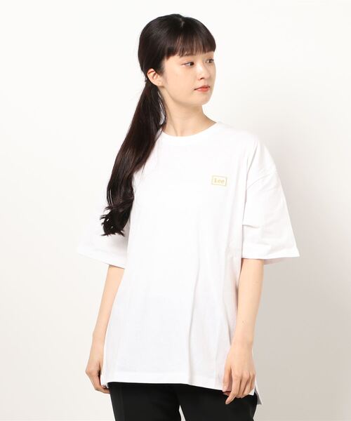 Lee（リー）の「【Lee】バックプリントＴシャツ（Tシャツ/カットソー・レディース・ベージュ/ダークグレー/ホワイト・M/L）」の15枚目の写真