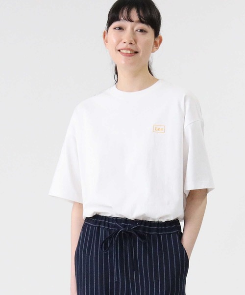 Lee（リー）の「【Lee】バックプリントＴシャツ（Tシャツ/カットソー・レディース・ベージュ/ダークグレー/ホワイト・M/L）」の9枚目の写真