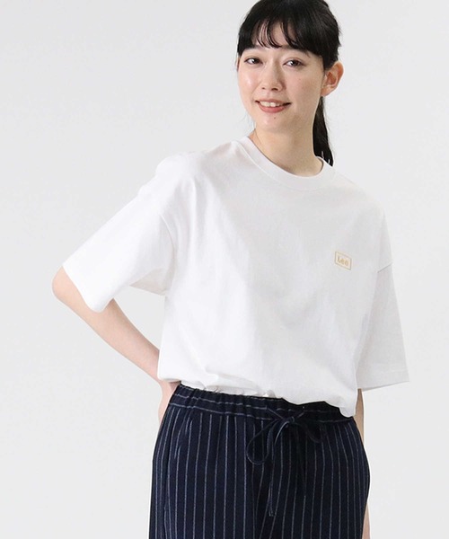 Lee（リー）の「【Lee】バックプリントＴシャツ（Tシャツ/カットソー・レディース・ベージュ/ダークグレー/ホワイト・M/L）」の10枚目の写真