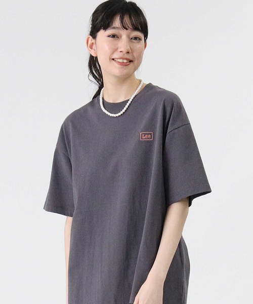 Lee（リー）の「【Lee】バックプリントＴシャツ（Tシャツ/カットソー・レディース・ベージュ/ダークグレー/ホワイト・M/L）」の20枚目の写真