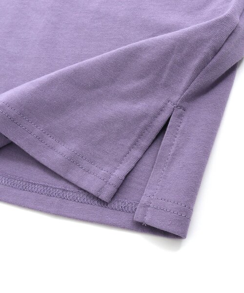 Otonato(オトナト)の「バックフリルカットワンピース_ママ【親子でおそろいリンクコーデ】(ワンピース・レディース・チャコール/ラベンダー・MEDIUM)」の7枚目の写真