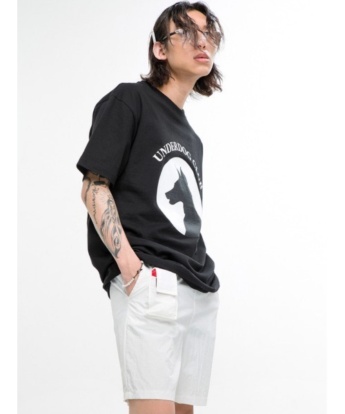 VLADVLADES（ブラッドブラデス）の「【VLADVLADES】Heavy smoker shorts（その他パンツ・メンズ・ホワイト/ブラック・ONE SIZE）」の2枚目の写真