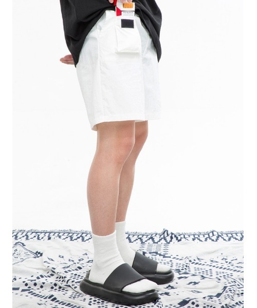 VLADVLADES（ブラッドブラデス）の「【VLADVLADES】Heavy smoker shorts（その他パンツ・メンズ・ホワイト/ブラック・ONE SIZE）」の6枚目の写真