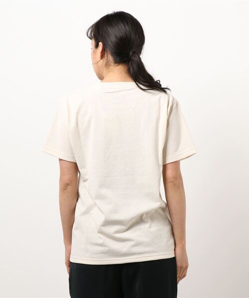 go slow caravan(ゴースローキャラバン)の「eco lead リサイクル天竺 パイナップルクマTEE W(Tシャツ/カットソー・レディース・グリーン系その他/ナチュラル・FREE)」の4枚目の写真