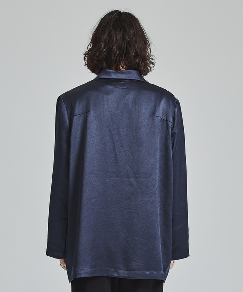 NUMBER (N)INE(ナンバーナイン)の「STUDIOUS別注 ラペルカーディガンジャケット(テーラードジャケット・メンズ・ブラック/グレー/ブラウン/ネイビー・1/3/2)」の13枚目の写真