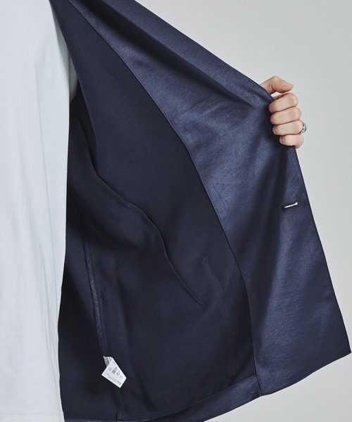 NUMBER (N)INE(ナンバーナイン)の「STUDIOUS別注 ラペルカーディガンジャケット(テーラードジャケット・メンズ・ブラック/グレー/ブラウン/ネイビー・1/3/2)」の18枚目の写真